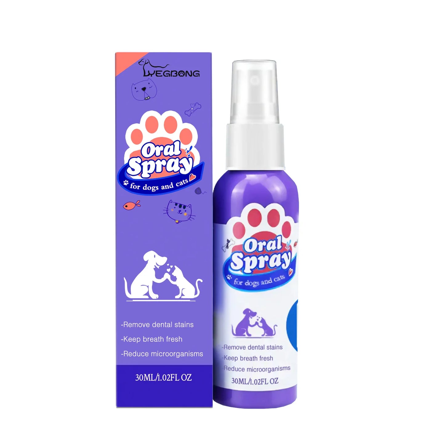 Pet Teeth Cleaning Spray Oral Care R